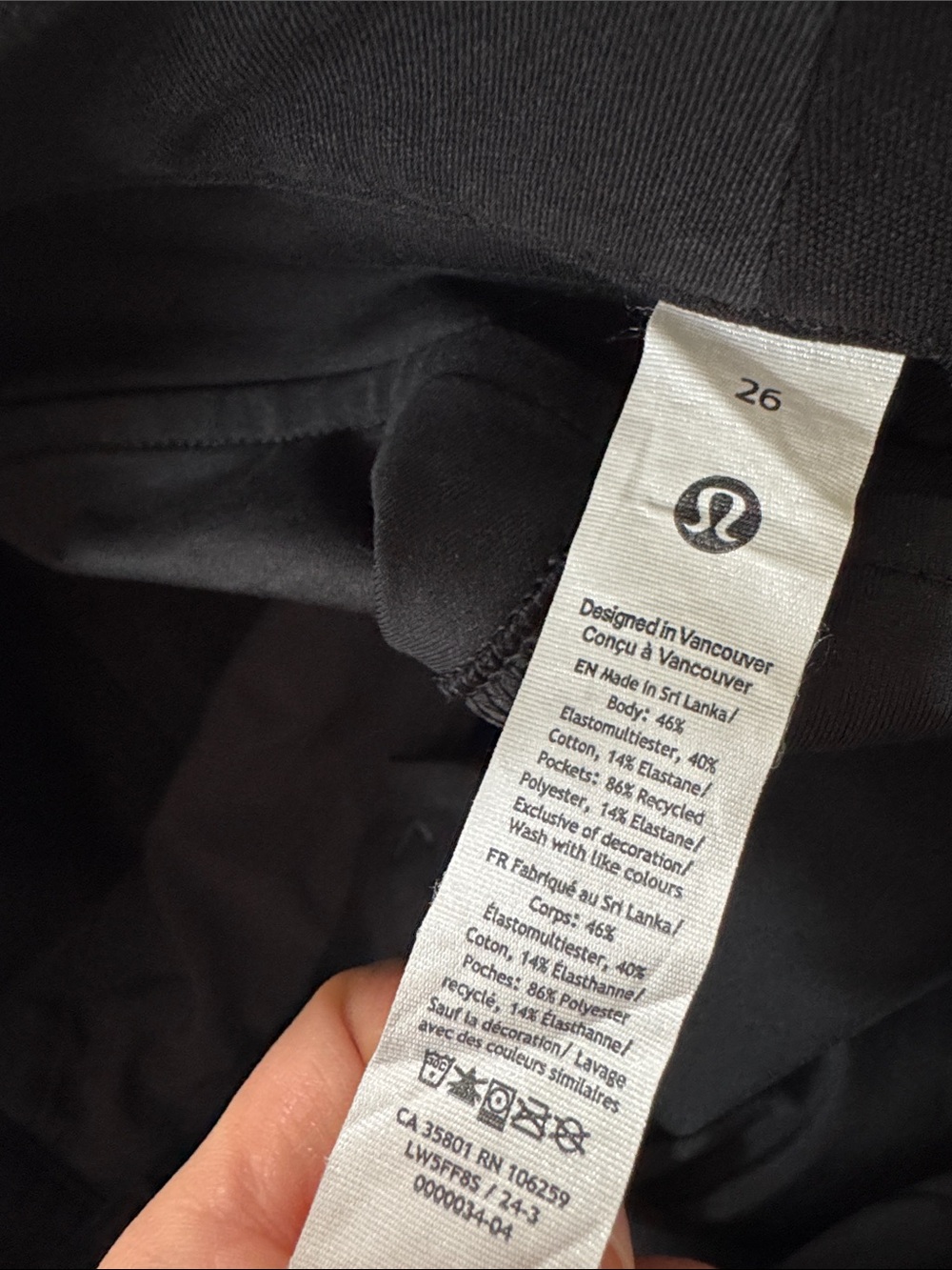 lululemon City Sleek Mid Rise Barrel Pant - Picture 3 of 6